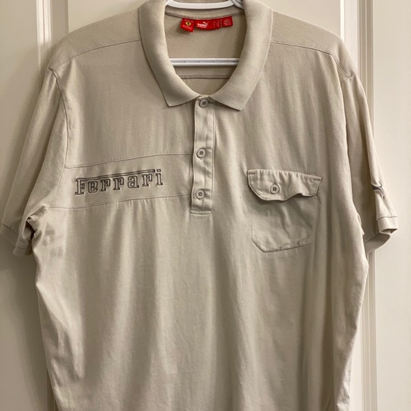 Authentic Puma - Ferrari Golf shirt - XL - Picture 2 of 6